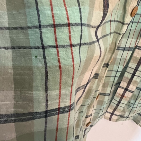 J L POWELL MEN’S SHIRT LONG SLEEVE COTTON BUTTON DOWN SHIRT SIZE MEDIUM - Picture 15 of 15